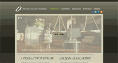 Desktop Screenshot of ankarahukukburosu.org